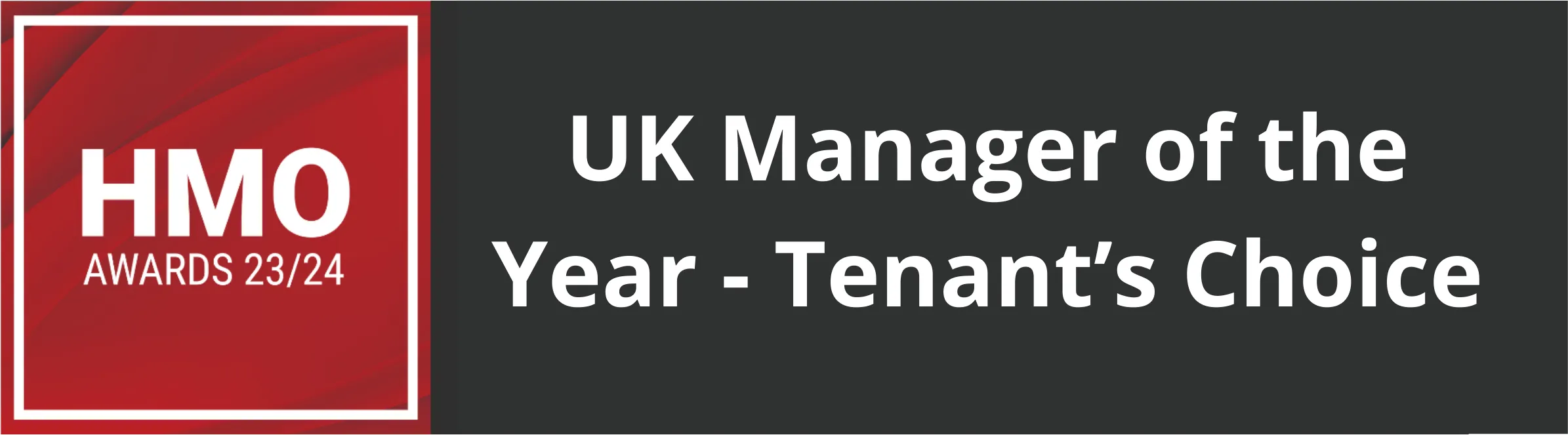 HMO Awards winner for UK best community experience 2023/24